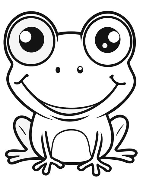 Froggy Coloring Pages