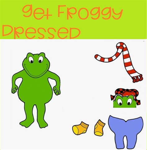 Froggy Printable Activities