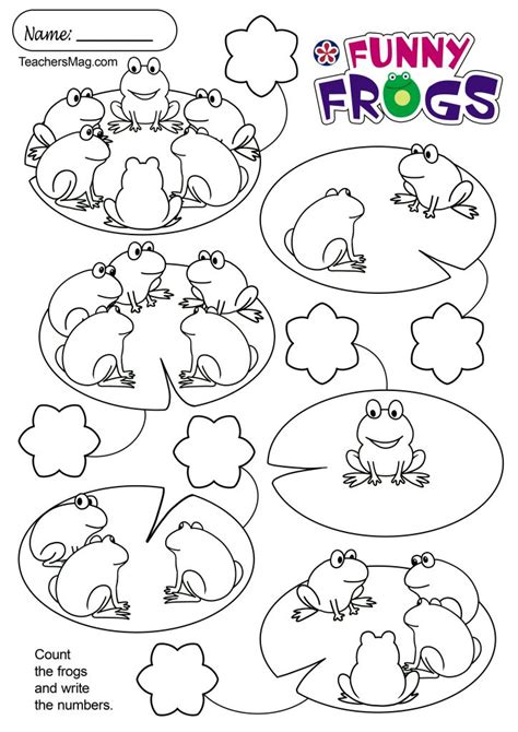 Froggy Worksheets