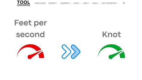 Ft/s to Knots Converter Online