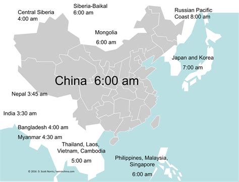 Fujian China Time Zone