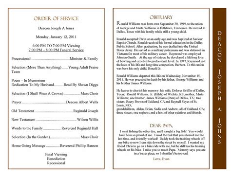 Samples of Funeral Obituaries