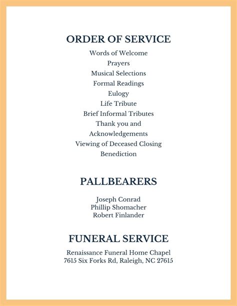 Funeral Service