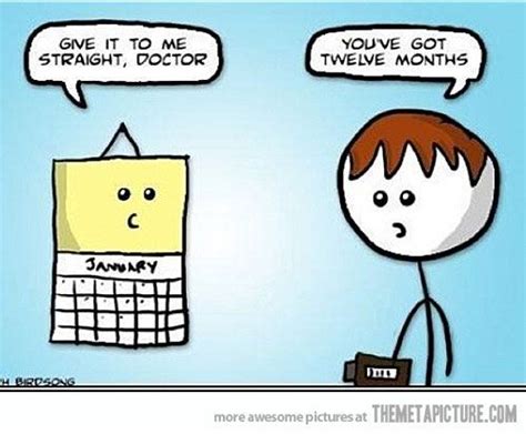 Funny calendar jokes in action