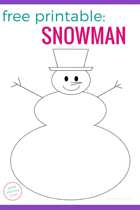 The future of snowman printables