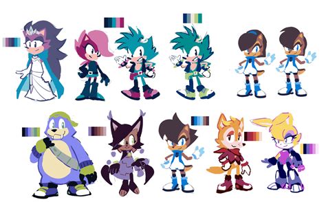 Sonic Color Palette Future Applications