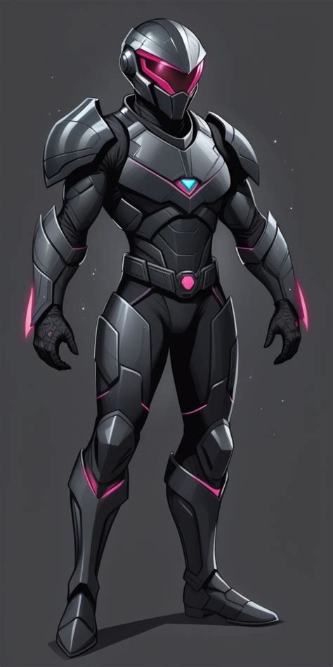 Futuristic Stealth Armor Concept 10