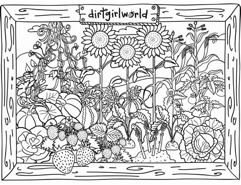 Garden Coloring Pages