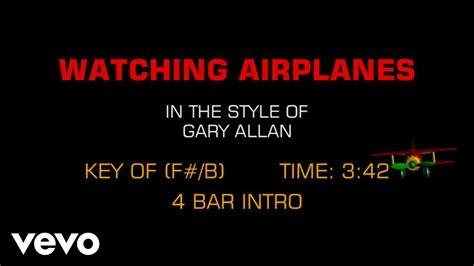 Gary Allan's airplane collection