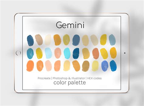 Gemini Color Palette