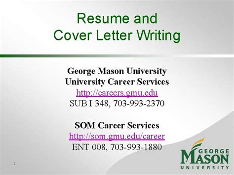 George Mason University Job Application