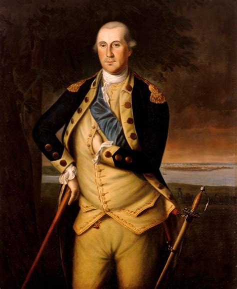 George Washington in military uniform