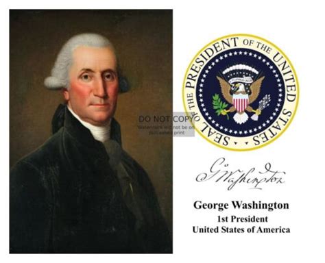 George Washington's presidential seal