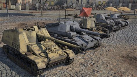 German Tanks in War Thunder