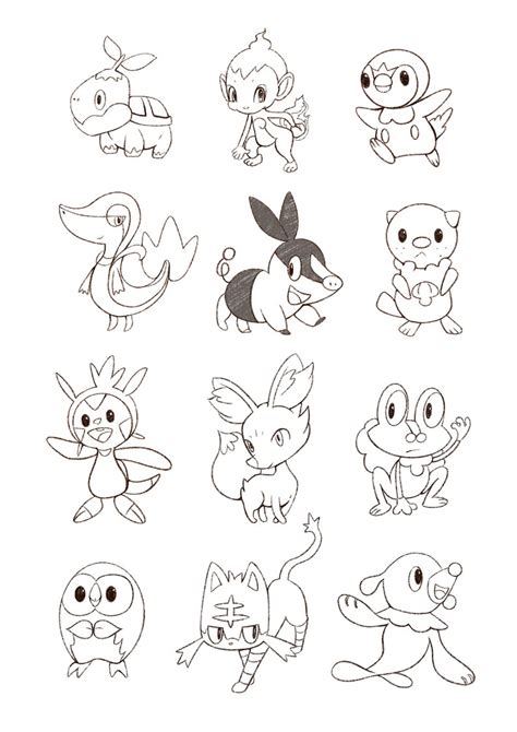 Starting your Pokémon coloring journey