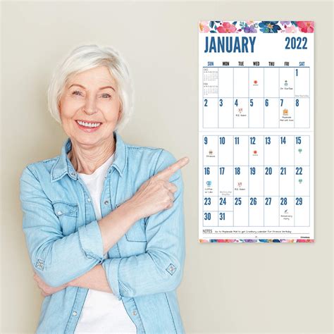 Giant wall calendars for seniors