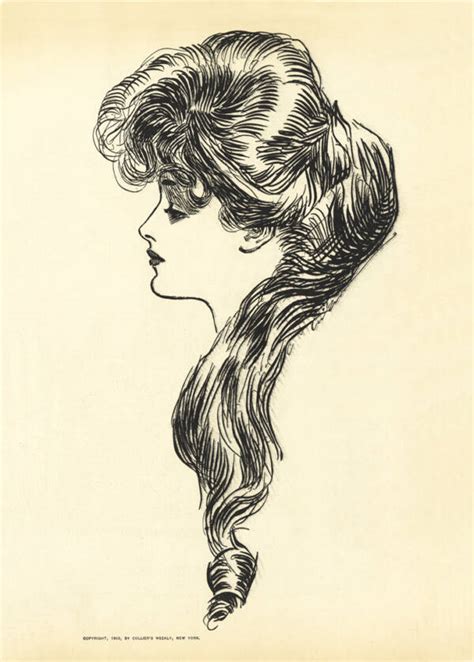 Gibson Girl Illustrations