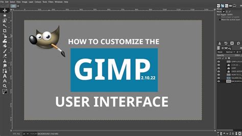 Image of GIMP interface