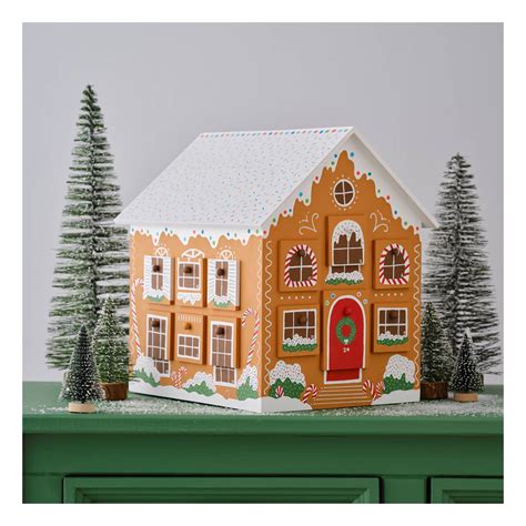 Gingerbread House Advent Decorating Ideas