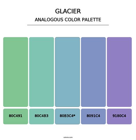 Glacial Color Palette