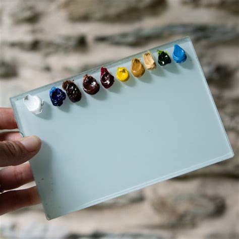 Glass Painting Palette