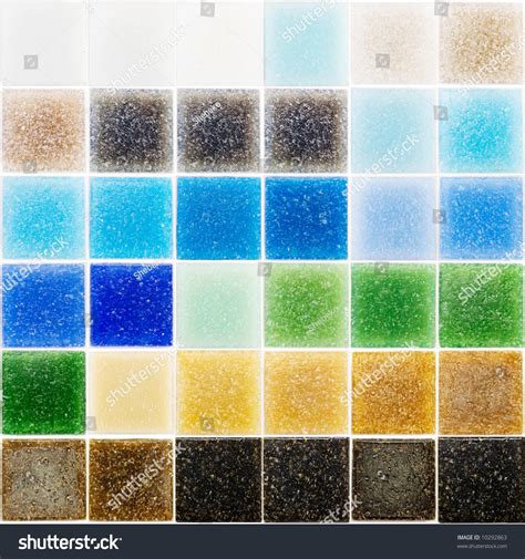 Glass tile palette