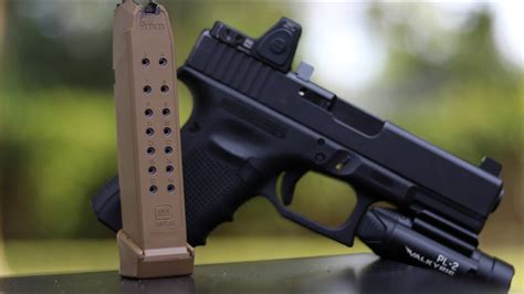 Glock 19 vs 19x magazine capacity