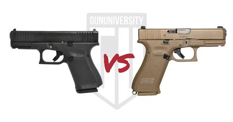 Glock 19 vs 19x slide comparison