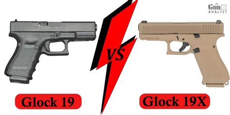 Glock 19 vs 19x weight and balance