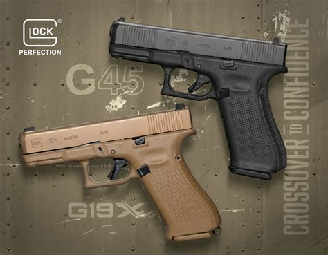 Glock 19 and Glock 45 History