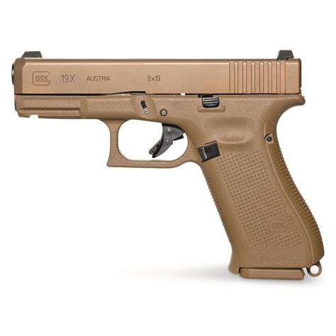 Glock 19x Coyote Brown