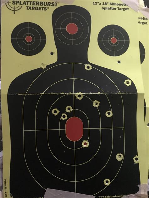 Glock 20 Target Shooting