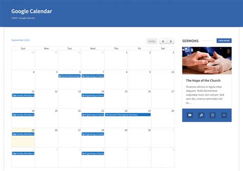 Google Calendar API