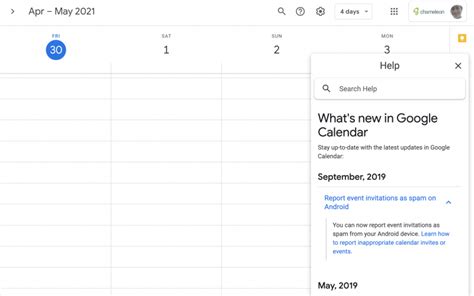 Google Calendar support