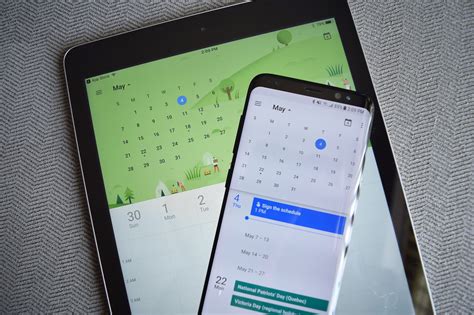 Google Calendar Syncing on Tablet