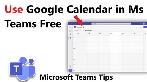 Google Calendar Teams