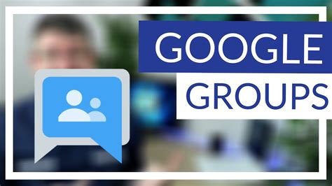 Google Groups Interface