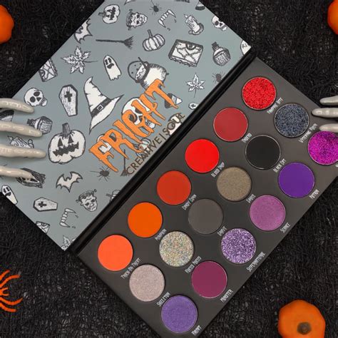 Goth eyeshadow palettes for Halloween