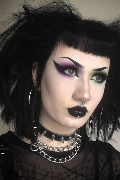 Goth Makeup Look