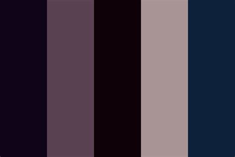 Gothic Color Palette Combinations