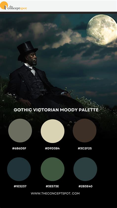 Haunted Mansion Color Palette