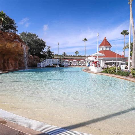 Grand Floridian Enhanced Pool Area and Water Play Zone