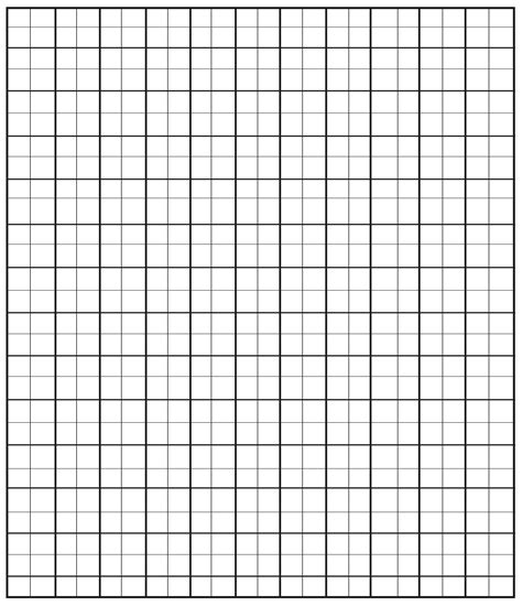 Graph Paper Template