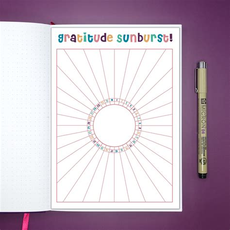 Gratitude Tracker Journal