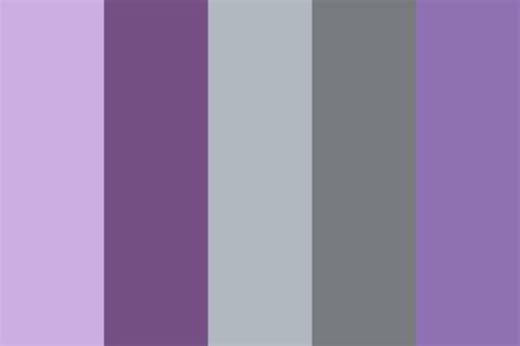 Gray and Purple Color Palette 6