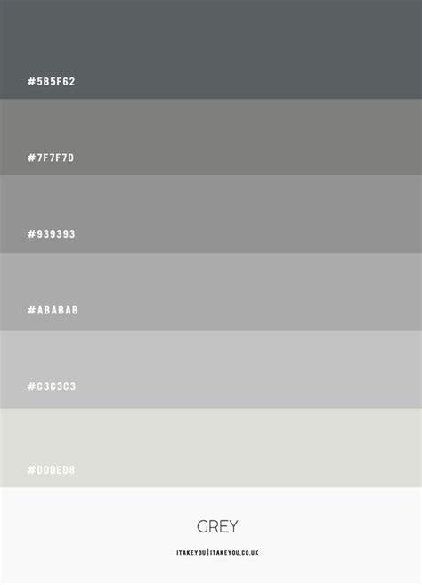 Gray Color Palette Example 4