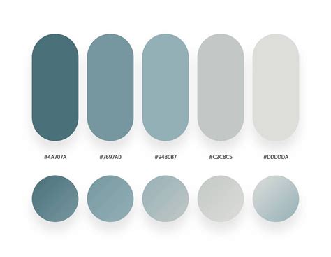 Gray Color Palettes