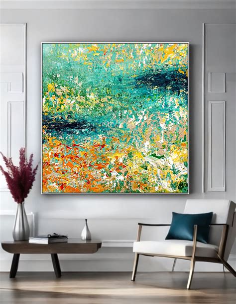 Green and Orange Art Inspiration