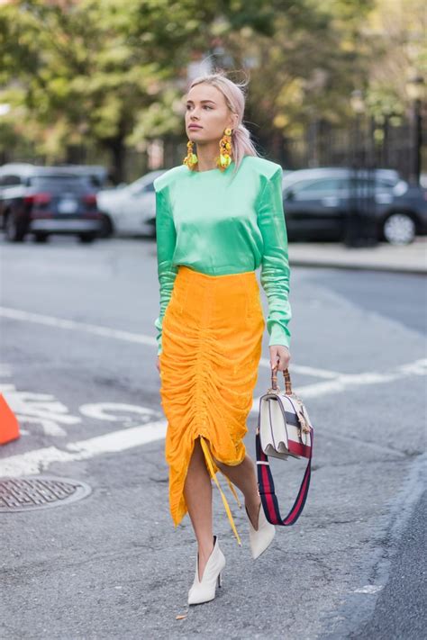 Green and Orange Fashion