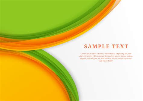 Green and Orange Graphic Design